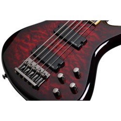 Schecter 2502 Electric Bass Stiletto Extreme-5 - Black Cherry (BCH)