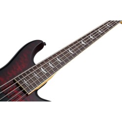 Schecter 2502 Electric Bass Stiletto Extreme-5 - Black Cherry (BCH)