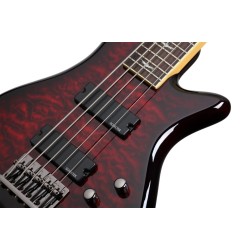 Schecter 2502 Electric Bass Stiletto Extreme-5 - Black Cherry (BCH)