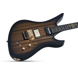 Schecter 1743 Electric Guitar Synyster Custom-S - Satin Gold Burst (SGB)