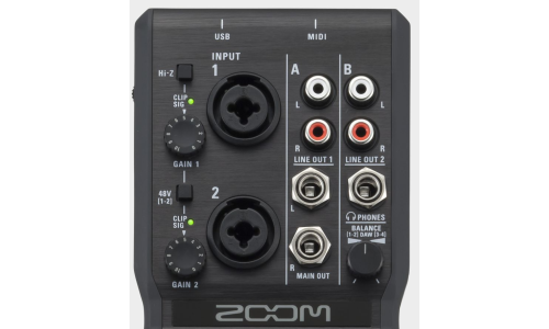 Zoom U24 Handy Audio Interface